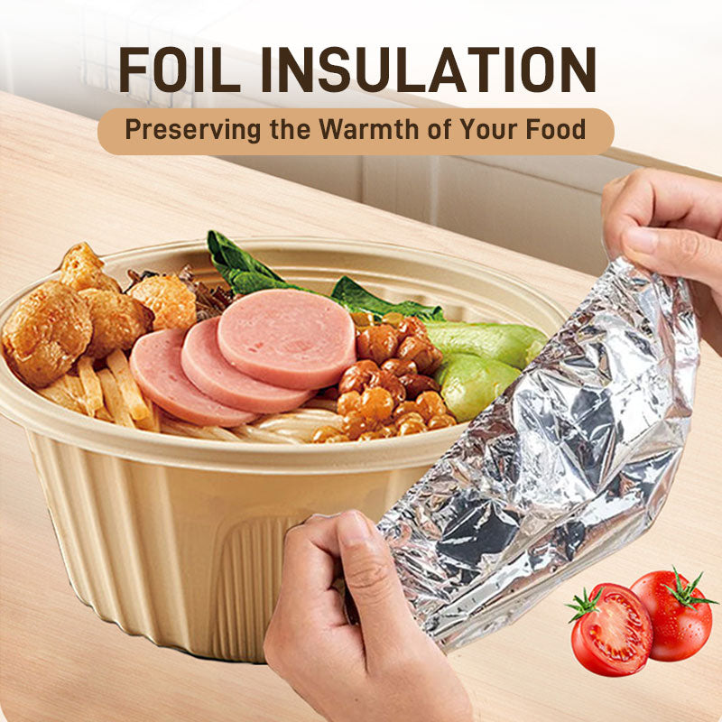 💥50K+ SOLD! ✨💖Aluminum Foil Heat-retaining Cover (50pcs)