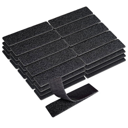 Adhesive-backed Velcro 🛠️ Secures any item without drilling or nails! 🔒
