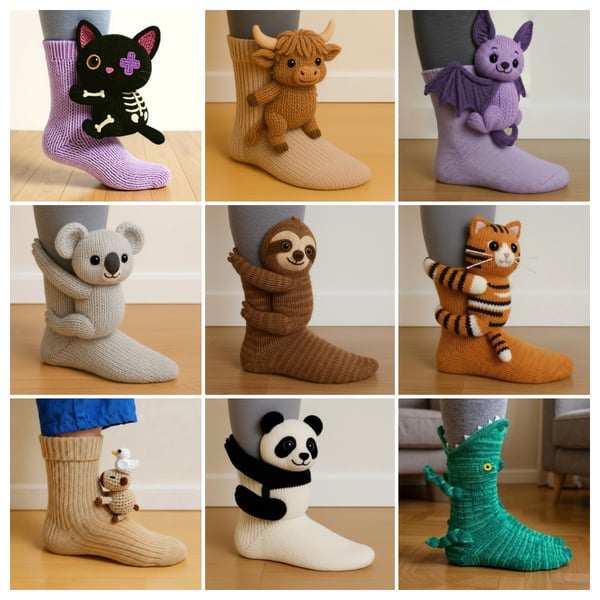 🔥HOT SALE 49% OFF🦥Animal Socks🧦