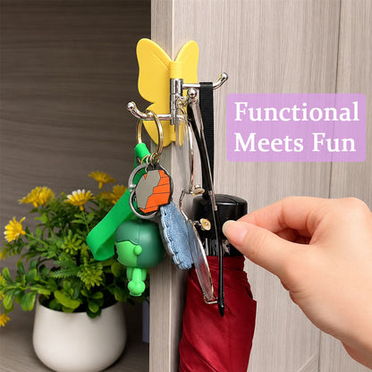 🦋 Creative Rotatable Butterfly Hook