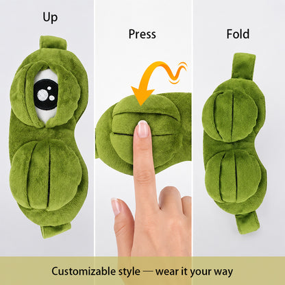 🐸 The Sleepy Frog Eye Mask
