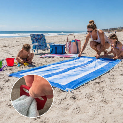 🏖️ Windproof Beach Towel Clips