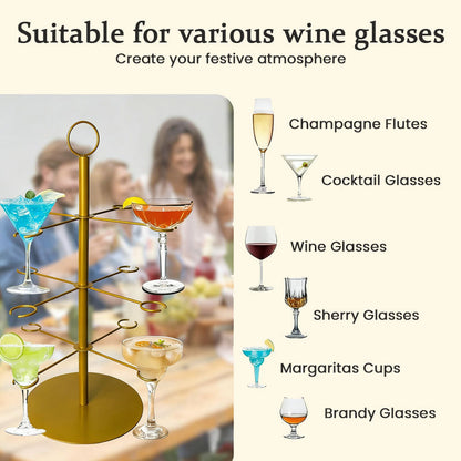 🎉 Multi-tiered Christmas display stand – perfect for desserts and decorations