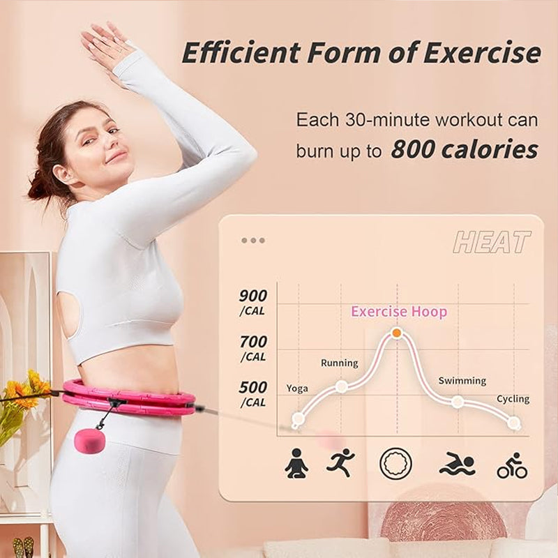 Detachable Smart Weighted Hula Hoop