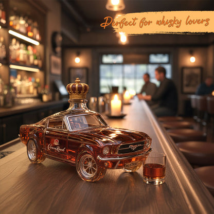 Police Car Whiskey Bottle