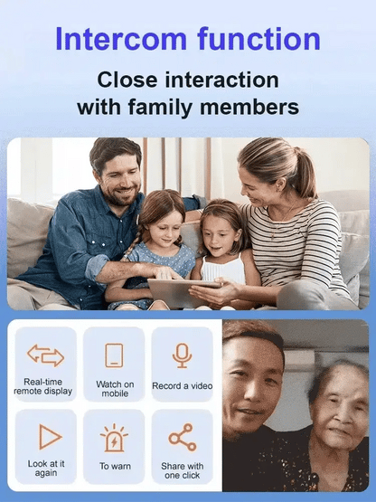 📸 1080P coin-sized wireless mini camera, can be installed anywhere, real-time remote monitoring via smartphone.