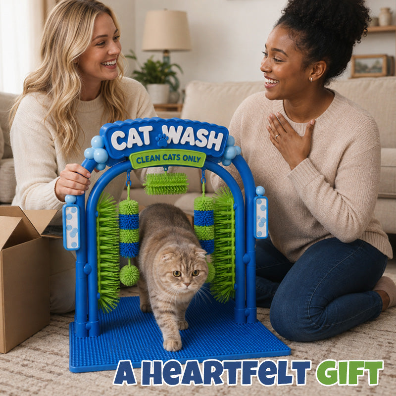 Cat Wash Grooming Station | Self‑Grooming Device for Cats 🐾