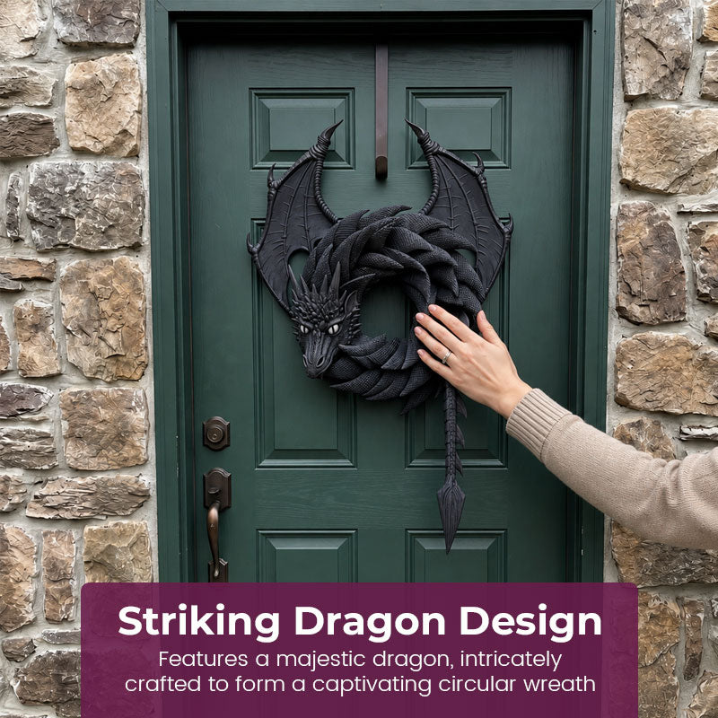 🐉Handmade Dragon Wreath