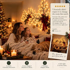 ✨ Flexible LED Branch Lights | Remote-Controlled Holiday Wall Decor