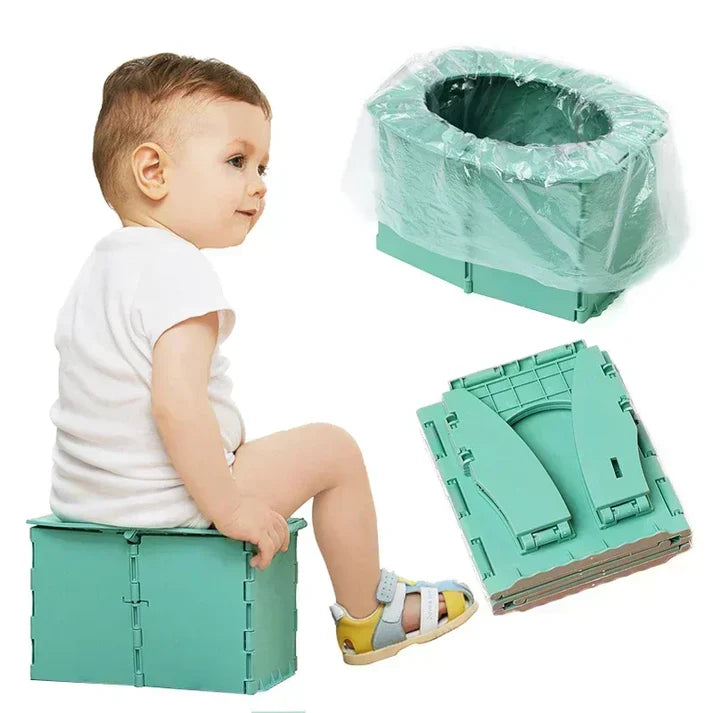 Compact, Hygienic & Ready in Seconds | Special Offer – GoPotty™ Foldable Travel Potty for Toddlers