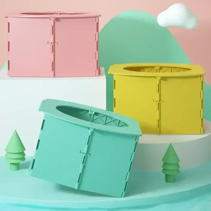 Compact, Hygienic & Ready in Seconds | Special Offer – GoPotty™ Foldable Travel Potty for Toddlers