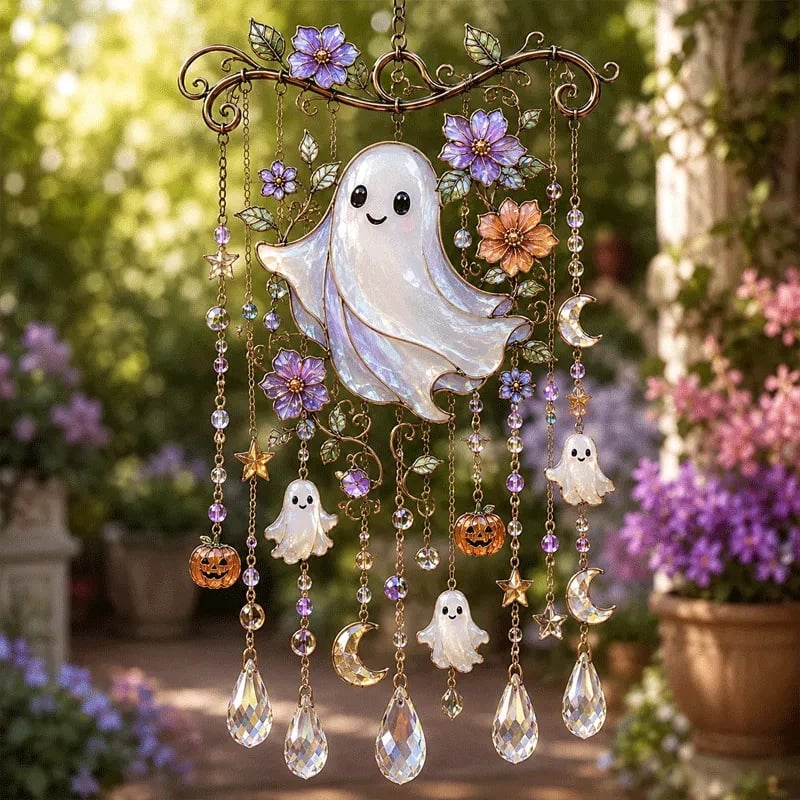 💥LAST DAY 50% OFF -Halloween Suncatcher Wind Chime