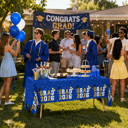 2026 Tablecloth Graduation Season– No Tears, No Stress 🎉