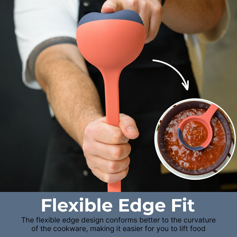 🍳 Silicone Spoon Spatula – Nonstick Flexible Kitchen Turner