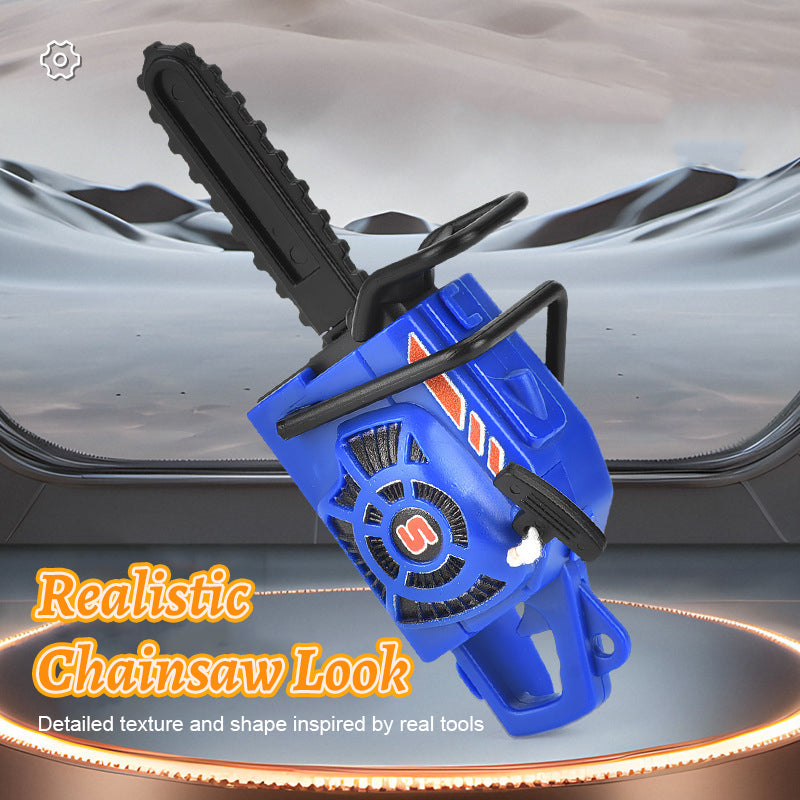 Mini Pull-String Chainsaw Keychain