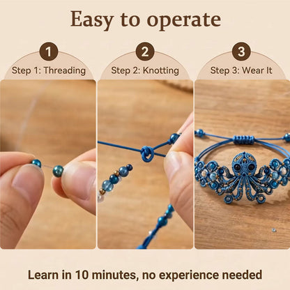🔥Last Day 50% OFF🔥DIY Octopus Bracelet Kit