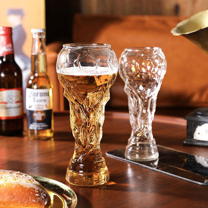 Hercules Football Glass