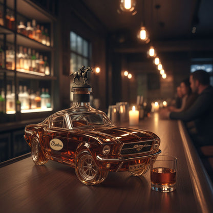 Police Car Whiskey Bottle