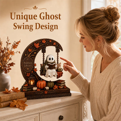 ⭐ Personalized Moonlit Reading Ghost Figurine™✨👻