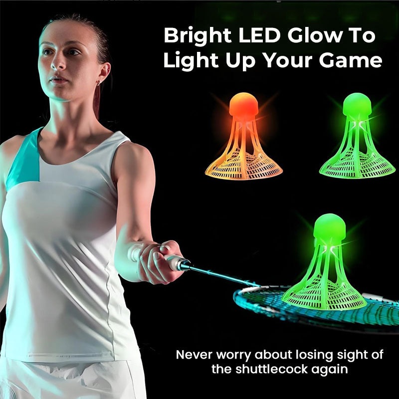 🏸 GlowPro™ LED Badminton Shuttlecock