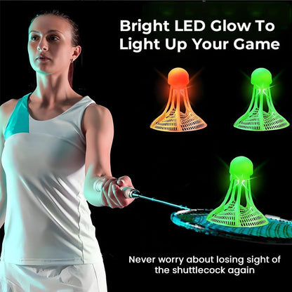 🏸 GlowPro™ LED Badminton Shuttlecock
