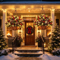 🎄 Last day: 50% OFF🏆Christmas basket with built-in lights |🎄 With built-in lights, weatherproof, and maintenance-free