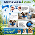 Adjustable Neck Strap Dog Tooth Cleaning Chew Stick