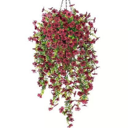 🌿Outdoor Trailing Daisy & Eucalyptus Arrangement | UV Fade Resistant