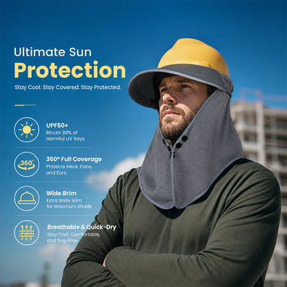☀️🧢 360° Sun Protection Hat