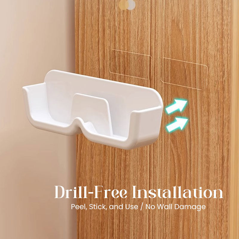 No-Drill Glasses Holder