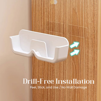No-Drill Glasses Holder