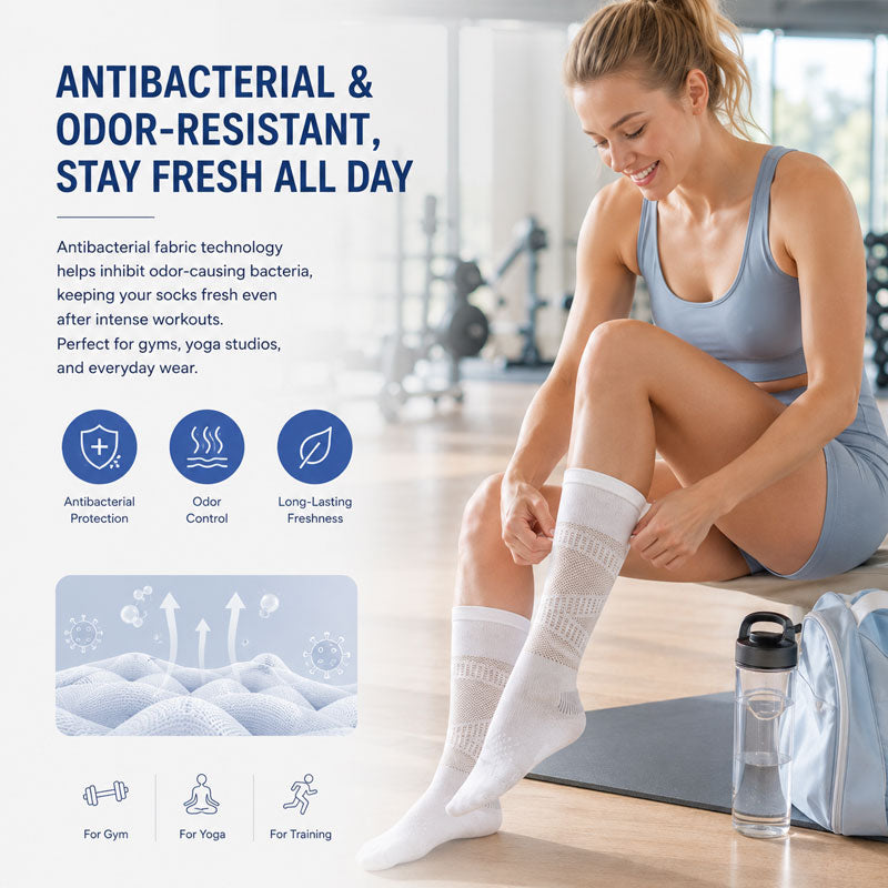 🔥Last Day 50% OFF 🦵Compression Calf Socks-Breathable, dry, and comfortable.