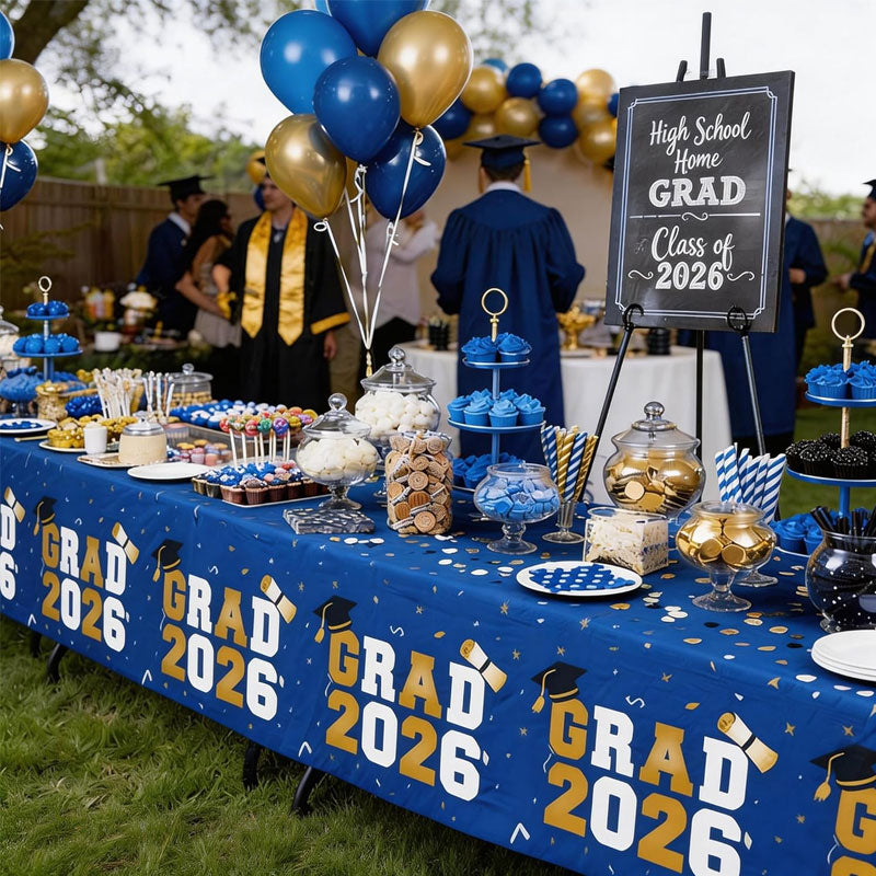 2026 Tablecloth Graduation Season– No Tears, No Stress 🎉