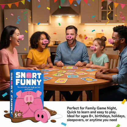 🐷The Oinkcredible You Laugh You Lose Party Game