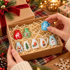 🎄🏺 Christmas Mini Vase Fridge Magnet — Festive 3D Holiday Accent for Magnetic Surfaces