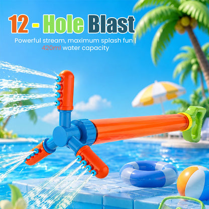 💦 Upgraded 360° Rotating Water Blaster For Kids 🌊
