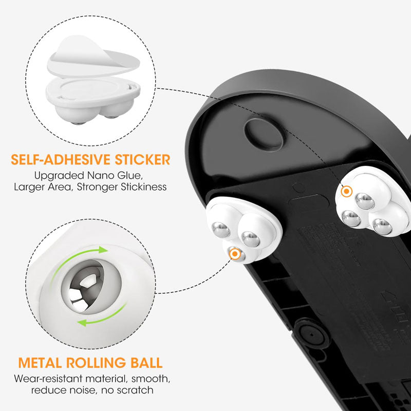 Minimalist Self-Adhesive Swivel Caster🔄 — Give Your Home the Freedom to Move
