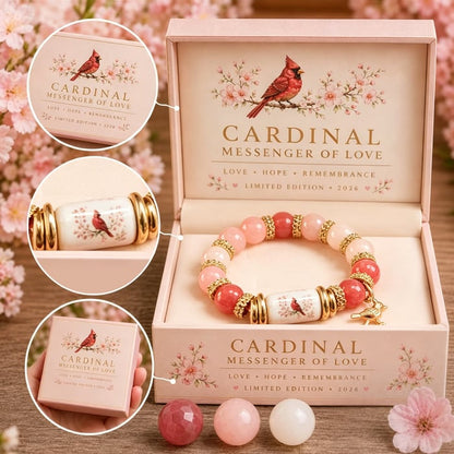 ❤ Liefde, herinnering en zegeningen van de kardinaal 🕊️ | Armband in beperkte oplage 2026