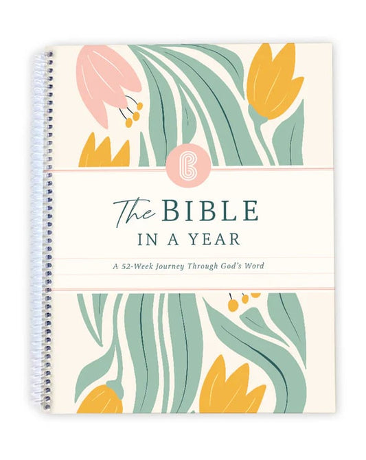 🙏🏼The Bible In A Year: A 52-Week Journey Through God's Word(✨Hardcover Book)