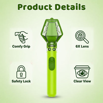 🐞6x Magnification Bug Catcher & Viewer for Kids