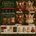 Christmas Patchwork Fairy Sewing Kit – Set of 4 Dolls