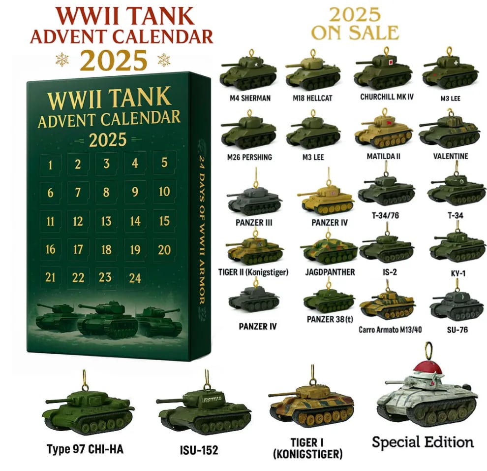 🎄2025 Tank Advent Calendar