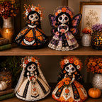 🕯️ Retro Halloween DIY Skeleton Bride 💀
