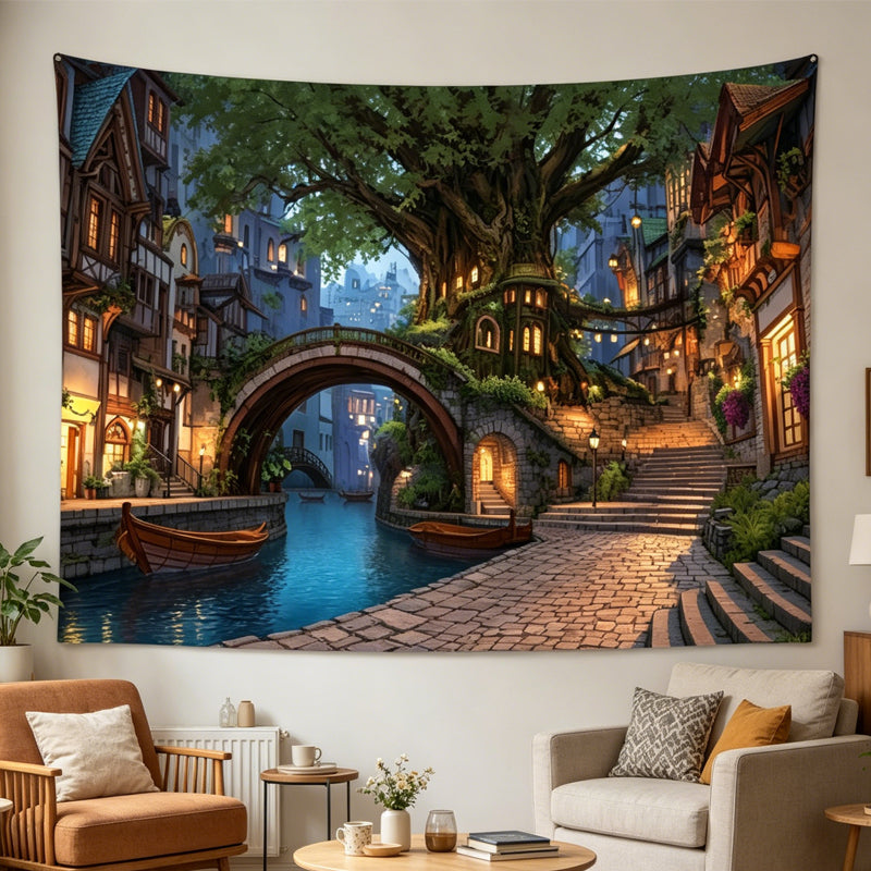 🌲🌸 Turn your garden into a magical woodland – one banner, endless allure! ✨