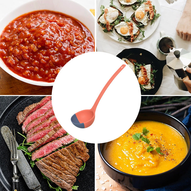 🍳 Silicone Spoon Spatula – Nonstick Flexible Kitchen Turner