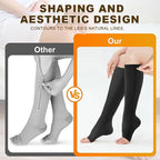 🏃‍♂️ Sports Zipper Socks – Comfort, Support & Easy On/Off