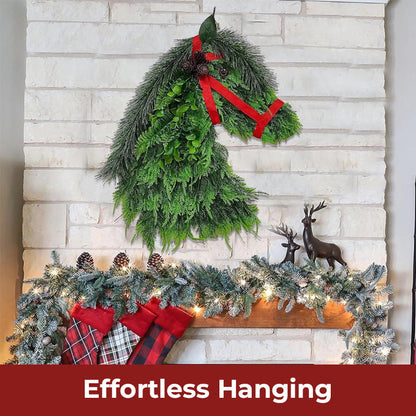 🐴Horse Head Door Wreath