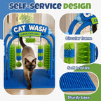 Cat Wash Grooming Station | Self‑Grooming Device for Cats 🐾
