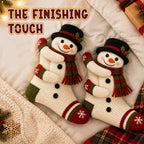 3D Hugging Christmas Socks 🎅 Cute Knit Holiday Socks 5 Designs