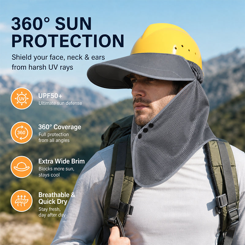 ☀️🧢 360° Sun Protection Hat